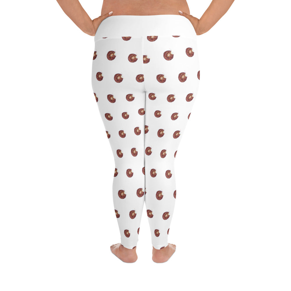 Women's Donut Yoga Leggings 2X - 6X