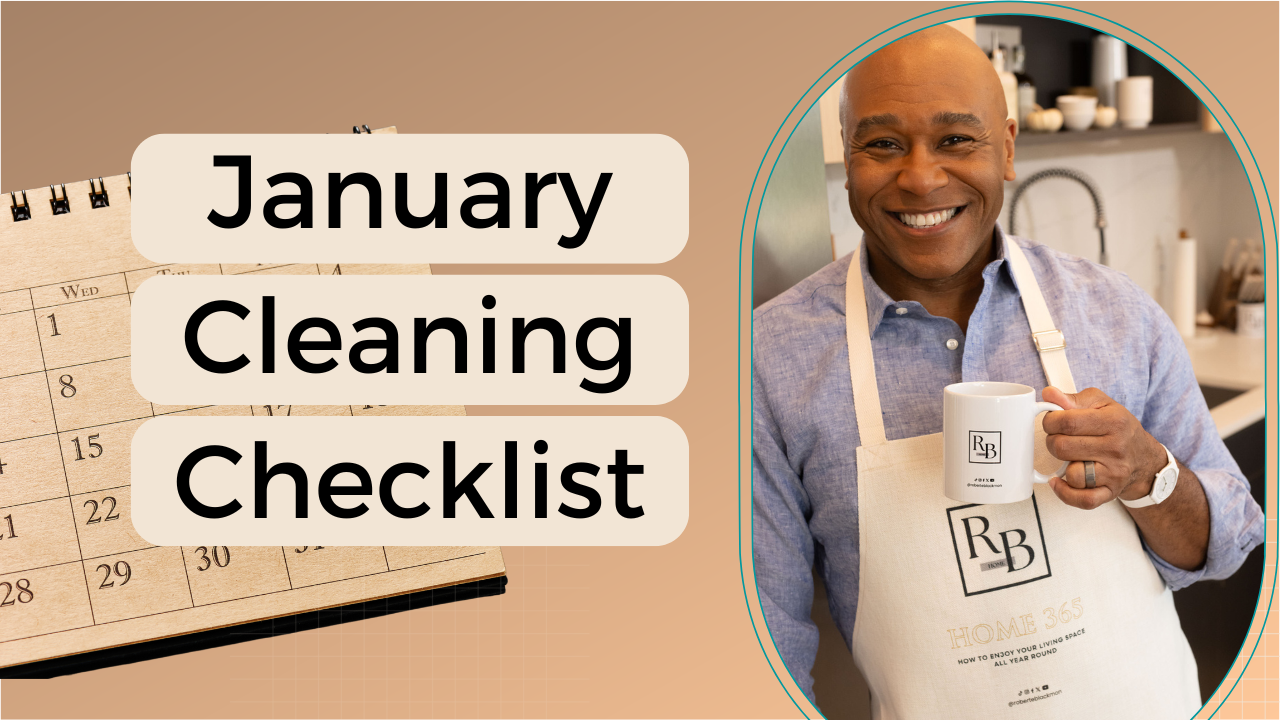 January Checklist for Cleaning